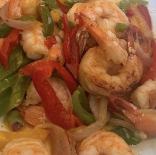 Fajitas De Camarón.