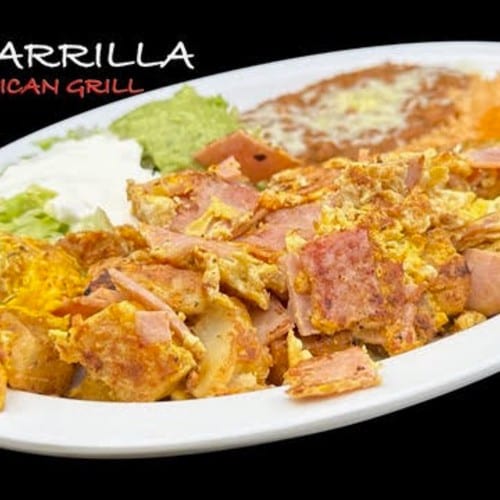 Huevos Con Jamón.