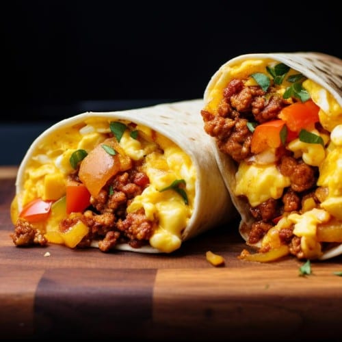 Shrimp Burrito.