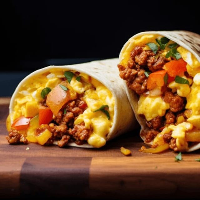 Shrimp Burrito.