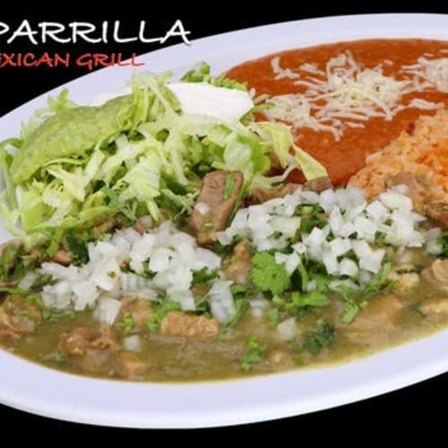Chile Verde Plate.